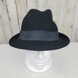 Halogen Wool Fedora Hat Black OS